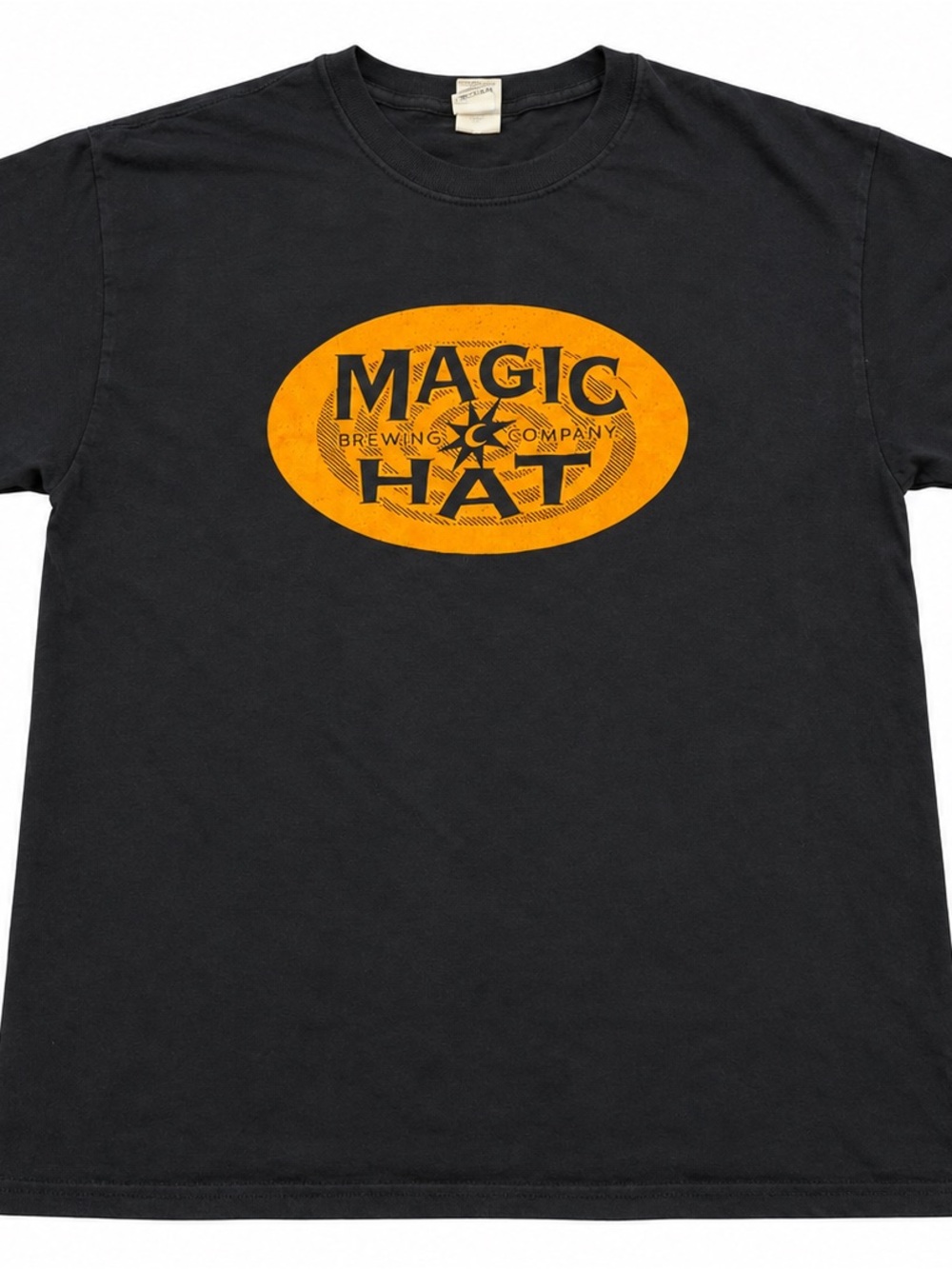 Magic Hat Brewing Company Black Graphic T-Shirt Large